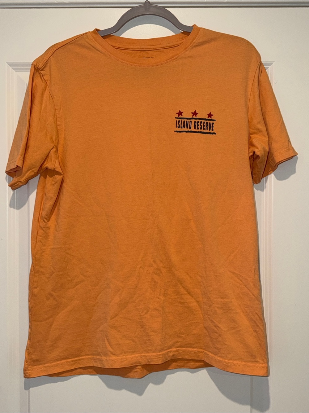 Margaritaville Orange Short-Sleeve Tee with Chest Logo